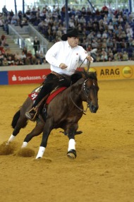 World Reining champion Duane Latimer (CAN) - ©FEI